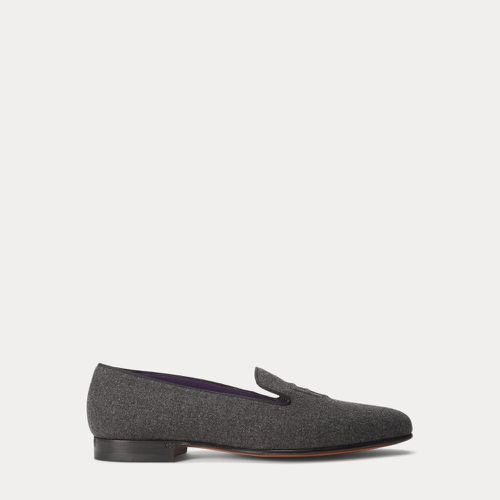 Chaussons Alonzo en flanelle de laine - Purple Label - Modalova