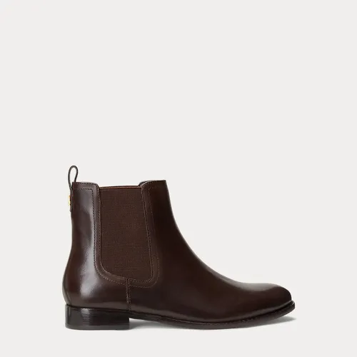 Bottines Brylee en cuir tanné - Lauren - Modalova