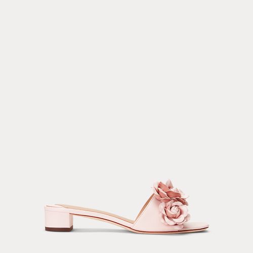 Sandales Fay fleuries en cuir nappa - Lauren - Modalova