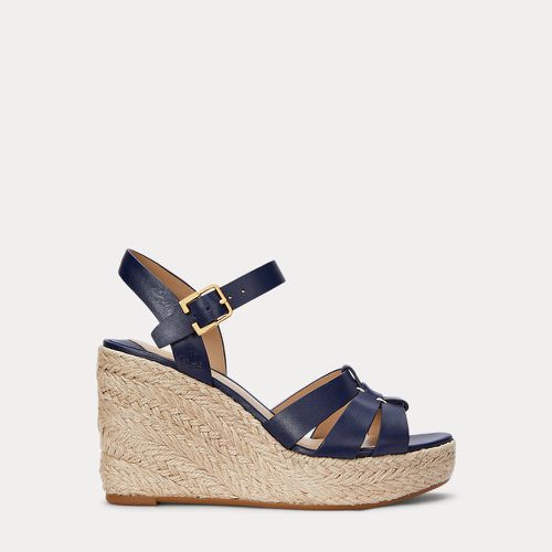 Espadrilles Soffia en cuir nappa - Lauren - Modalova