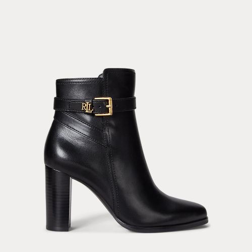 Bottines à talon Brooke II en cuir tanné - Lauren - Modalova