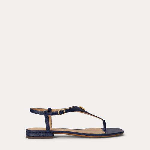 Sandale Everley II cuir crosshatch - Lauren - Modalova