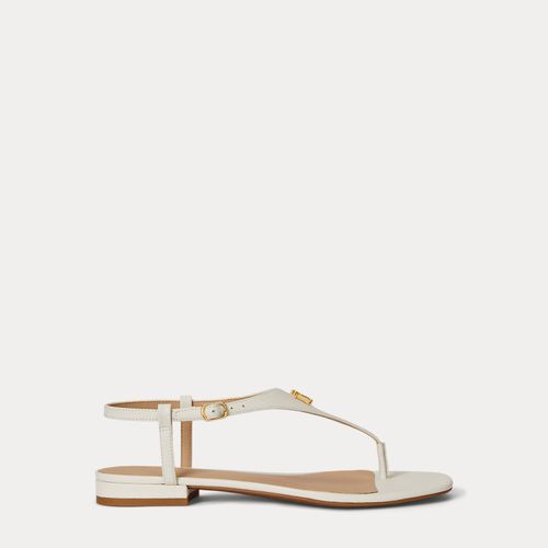 Sandale Everley II cuir crosshatch - Lauren - Modalova