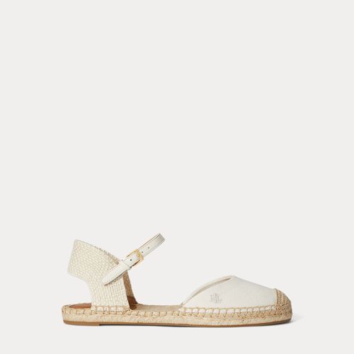 Espadrille plate Robby en toile - Lauren - Modalova