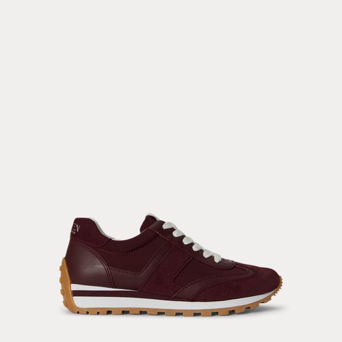 Baskets Dani color-block en cuir - Lauren - Modalova