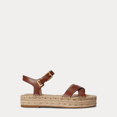 Espadrilles Emeryn en cuir - Lauren - Modalova