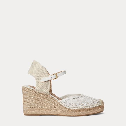 Espadrilles Robby en dentelle crochetée - Lauren - Modalova