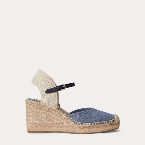 Espadrilles Robby en chambray - Lauren - Modalova