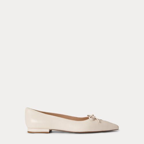 Ballerine Londyn à lacets en cuir nappa - Lauren - Modalova