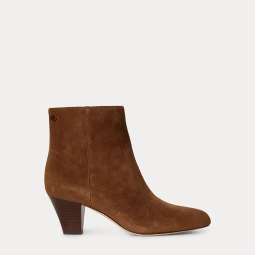 Bottines à talon Emersyn en daim - Lauren - Modalova