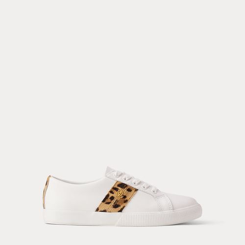 Baskets Janson II cuir-poil de vachette - Lauren - Modalova