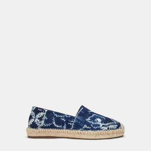 Espadrilles Cevio à motif en toile - Polo Ralph Lauren - Modalova