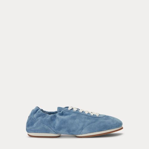 Les baskets ballerines poney en daim - Polo Ralph Lauren - Modalova