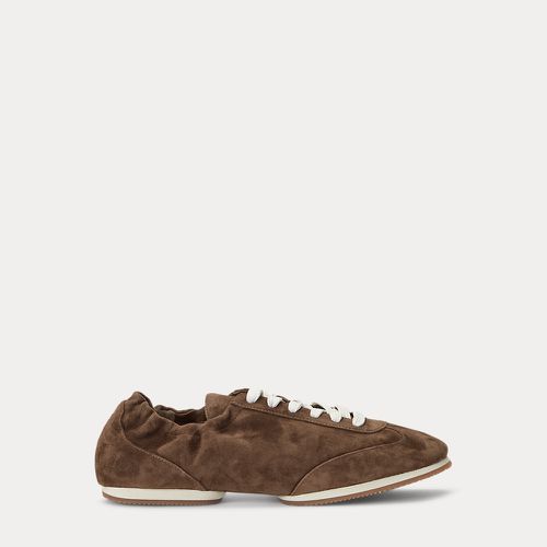 Les baskets ballerines poney en daim - Polo Ralph Lauren - Modalova