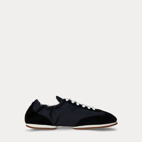 Les baskets ballerines poney en daim - Polo Ralph Lauren - Modalova