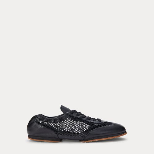 Les baskets Ballerina poney cuir filet - Polo Sport - Modalova