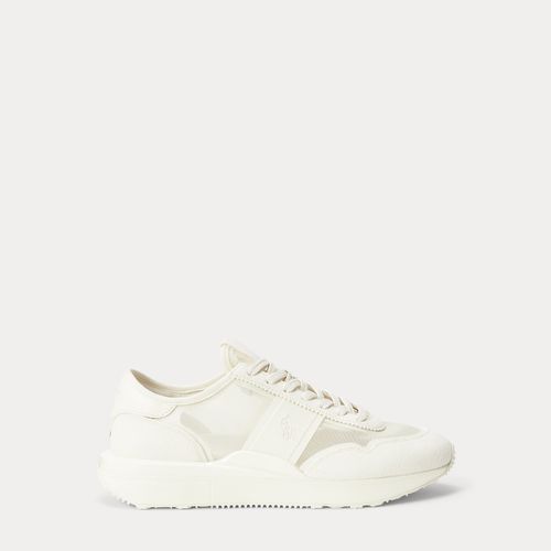Baskets Train 89 en mesh et daim - Polo Sport - Modalova