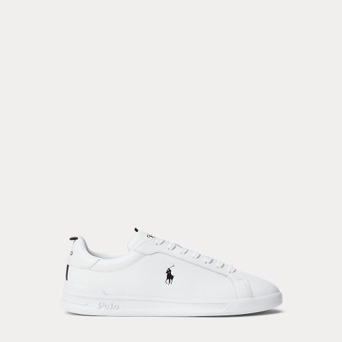 Baskets traditionnelles Court II en cuir - Polo Ralph Lauren - Modalova