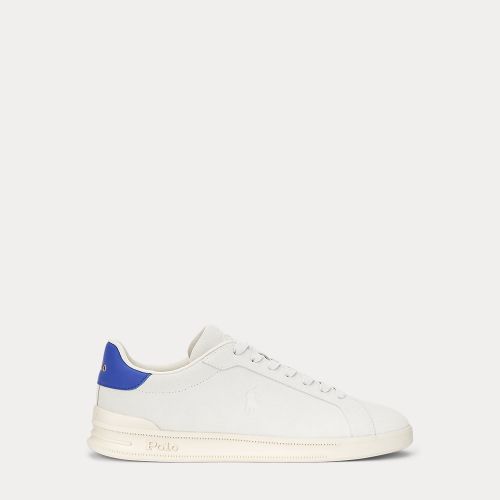 Baskets traditionnelles Court II en daim - Polo Ralph Lauren - Modalova