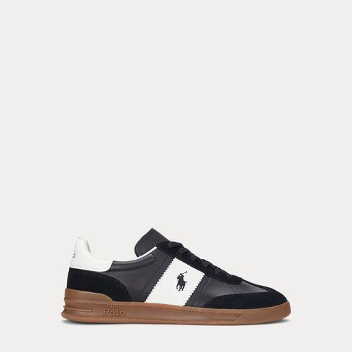 Baskets Heritage Aera en cuir et daim - Polo Ralph Lauren - Modalova