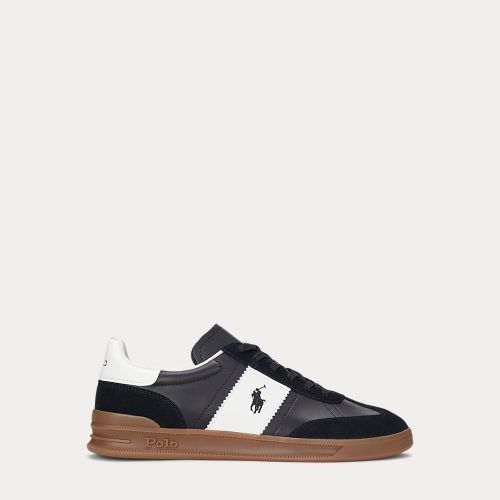 Baskets Heritage Aera en cuir et daim - Polo Ralph Lauren - Modalova
