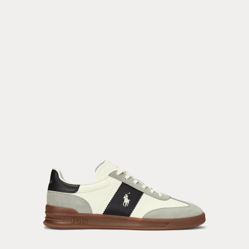 Baskets Heritage Aera en cuir et daim - Polo Ralph Lauren - Modalova