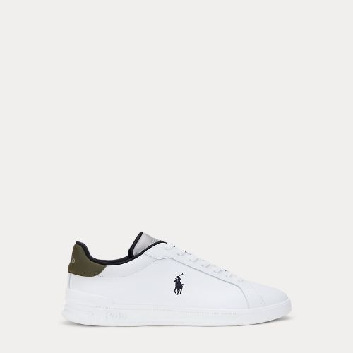 Baskets Heritage Court II en cuir nappa - Polo Ralph Lauren - Modalova