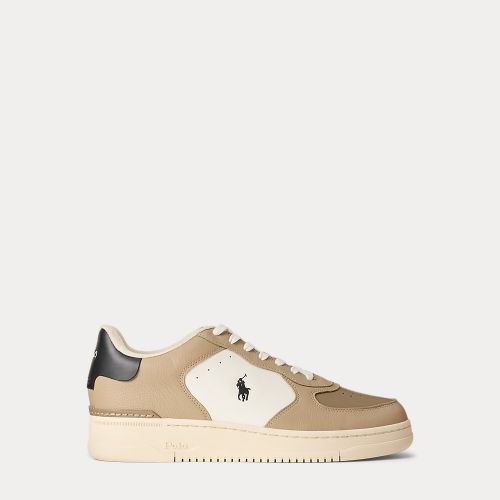 Baskets Masters Court en cuir - Polo Ralph Lauren - Modalova