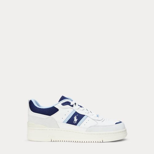 Baskets Masters Sport cuir et daim - Polo Ralph Lauren - Modalova