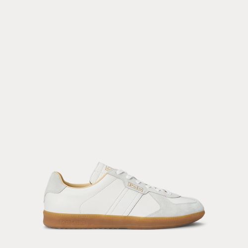 Baskets Field Court 100 en cuir et daim - Polo Ralph Lauren - Modalova