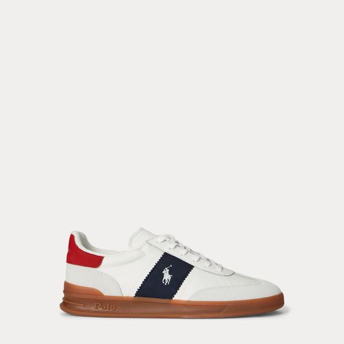 Baskets Heritage Aera à pans en daim - Polo Ralph Lauren - Modalova