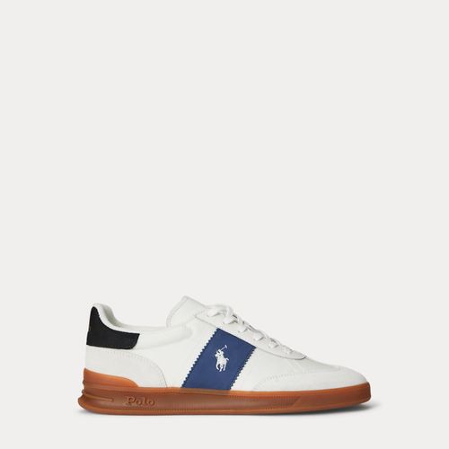 Baskets Heritage Aera à pans en daim - Polo Ralph Lauren - Modalova