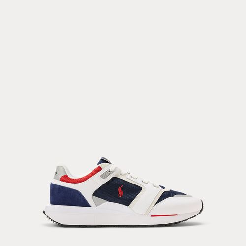 Baskets Train 89 V2 à pans en daim - Polo Ralph Lauren - Modalova