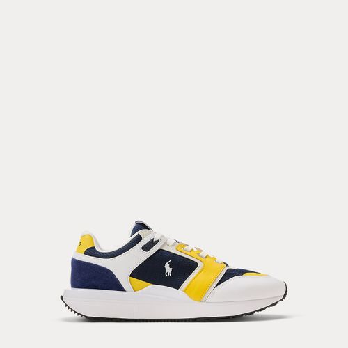 Baskets Train 89 V2 à pans en daim - Polo Ralph Lauren - Modalova