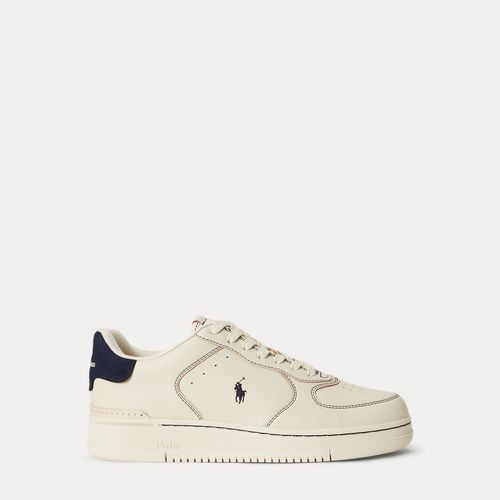 Baskets Masters Court en cuir - Polo Ralph Lauren - Modalova