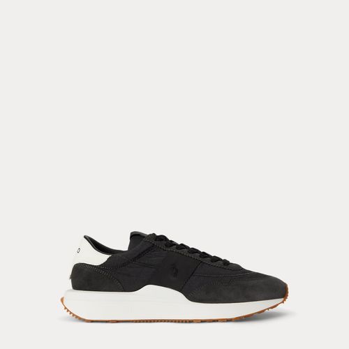 Baskets Train 89 à pans en daim - Polo Ralph Lauren - Modalova