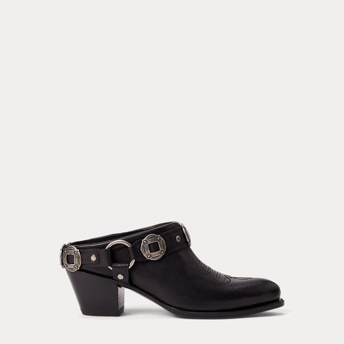 Mules western en cuir - Polo Ralph Lauren - Modalova