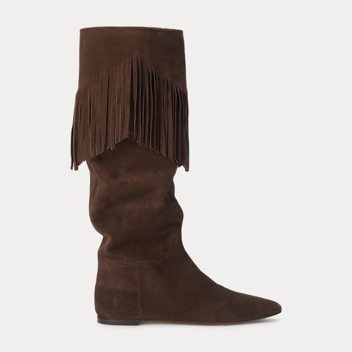 Bottes en daim à bordure frangée - Polo Ralph Lauren - Modalova