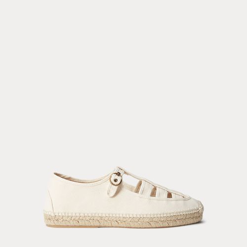 Espadrilles à découpes en toile - Polo Ralph Lauren - Modalova