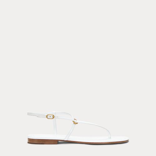 Sandales à anneau en O en cuir - Polo Ralph Lauren - Modalova