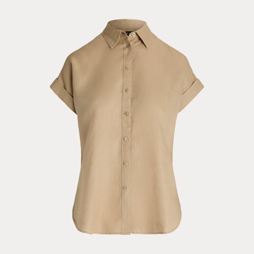 Chemise Relaxed Fit manches courtes lin - Lauren - Modalova