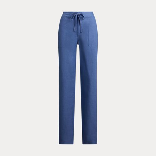 Pantalon jambe large en lin - Lauren - Modalova
