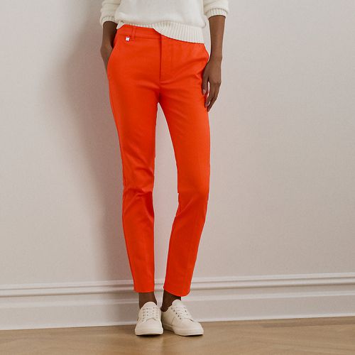 Pantalon en coton stretch double face - Lauren - Modalova