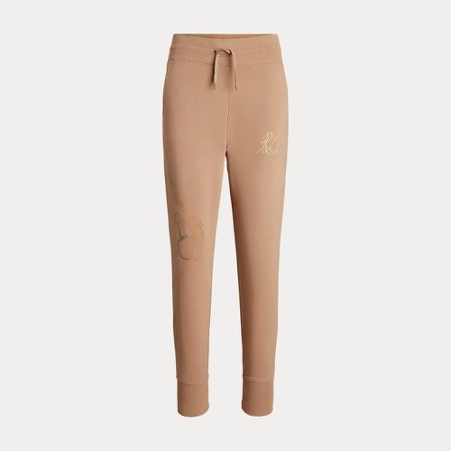 Pantalon de jogging brides coton éponge - Lauren - Modalova