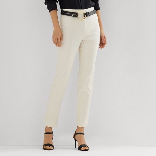 Pantalon 7/8 taille haute en coton - Lauren - Modalova