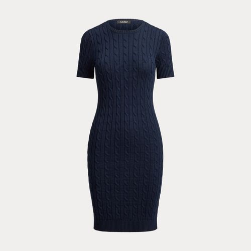 Robe-pull torsadée à manches courtes - Lauren - Modalova