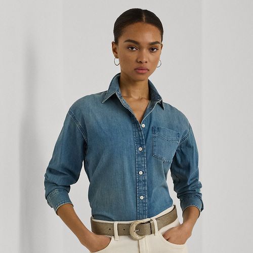 Chemise décontractée en denim - Lauren - Modalova