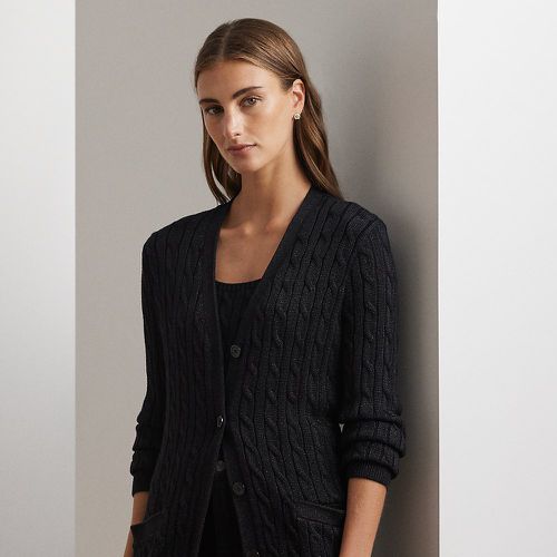 Cardigan torsadé métallisé - Lauren - Modalova