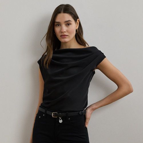 Chemisier en charmeuse de satin - Lauren - Modalova