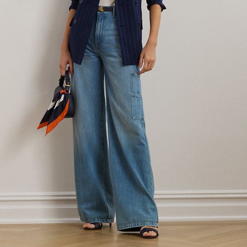 Jean de charpentier large taille haute - Lauren - Modalova